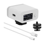 Medidor De Luz M08, Fotómetro De Cámara, Decodificador De Fotografía, Medidor De Luz De Reflexión Superior, Fijación De Zapata Fría/Caliente, Medidor De Luz De Cámara