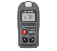 Medidor de Luz Medidor de Iluminancia Digital Probador de Iluminancia Portátil Luxómetro Apagado Automático Pantalla LCD para Uso en Exteriores