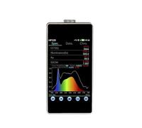 Medidor de luz, medidor de iluminancia espectral, medidor de Temperatura de Color, espectrorradiómetro portátil HP320 de 380 a 780 NM Lectura fácil de Datos(HP330)