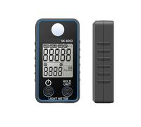 Medidor de luz, Medidor de luz Digital de iluminancia portátil, comprobador de Lux LCD de 0,5 a 300.000 Lux/FC, luxómetro de Bolsillo, fotómetro for Cultivo de Plantas.(SK-8203)