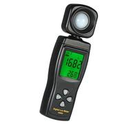 Medidor de luz, Medidor de luz Lux/FC fotómetro fotografía LCD Digital Lux medidor iluminómetro Integrado probador Ambiental Herramienta espectrómetro