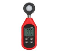 Medidor De Luz UT383, Luxómetro Digital 200.000 Lux, Luminancia Lux FC, Prueba MAX Min, Iluminómetros, Fotómetro Amplio Rango, Alta PrecisióN