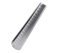Medidor de mandril de acero inoxidable, herramienta de joyería portátil para remodelar y ajustar brazaletes, herramienta de formación de oro/plata