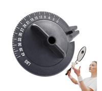 Medidor de manómetro de cuerda de raqueta, medidor de tensión de cuerda de raqueta, Medidor de presión de cuerda con raqueta deportiva bádminton, Los jugadores de calibrador de lectura claros