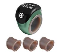 Medidor de Manual para Dedo - Anillo Gadget de Conteo en Tiempo Real Estable | Anillo De Conteo Manual - Para Al Aire Libre Diario Caminar A Pie Golf Matemáticas Aula Ejercito, Se référer au