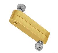 Medidor de marcado de carpintería Bloque de posicionamiento de aleación de aluminio de precisión Regla de acero integrada para un diseño preciso, herramienta de medición ajustable, suave para
