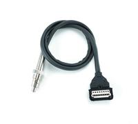 Medidor de Masa de Aire Sonda del sensor de óxido nitrógeno (NOx) para 5WK97307 29655-84320 2965584320 5WK97306 2965584300, compatible con Hyundai 24 V