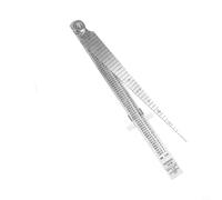 Medidor de medición de cuña ajustable de acero inoxidable con escala de 0 1 mm y control de tensión de tuerca para lecturas precisas de diámetro y profundidad de espacio