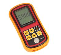 Medidor de Medición de Espesor de Luqeeg, Medidores de Espesor Ultrasónico, Pantalla Digital LCD de 4 Dígitos, Medidor de Medidores de Espesor para Acero, Metales, Plástico, Vidrio