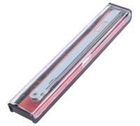 Medidor de metal con 200 mm de longitud y 17 hojas para tareas de medición de precisión