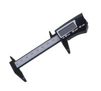 Medidor de micrómetro de tamaño de bolsillo, herramienta de medición digital LCD con conversión de unidades, calibrador Vernier de 0 a 75 mm, pantalla LCD transparente