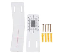 Medidor de monitoreo de grietas, detector acrílico en forma de L, herramienta de medición de grietas, dispositivo de evaluación de daños estructurales, instrumento de inspección de pared, medidor de