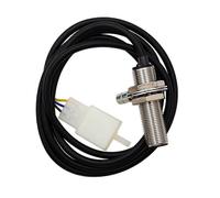 Medidor de motocicleta de 12 V, 1-4 cilindros, velocímetro, tacómetro, 12000 RPM, LCD digital