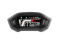 Medidor De Motocicleta De 12 V, Velocímetro, 199 Km/h, Pantalla Digital, Odómetro, Tacómetro, Indicador De Temperatura del Agua, Señales De Giro Odómetro medidor