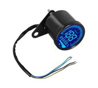 Medidor de motocicleta, velocímetro, odómetro digital, luz nocturna, 12 V, velocímetro digital, tacómetro,