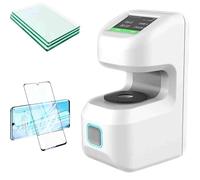 Medidor de neblina para medición de película y vidrio, cumple con la norma ASTM ISO, resolución del 0,01%, grosor de almacenamiento de hasta 40 mm