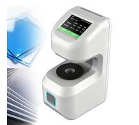 Medidor de neblina, probador de transmitancia portátil con pantalla táctil de 2.8 pulgadas, hazímetro de laboratorio de alta precisión, resolución de 0.01, repetibilidad ≤0.02, aberturas de prueba de