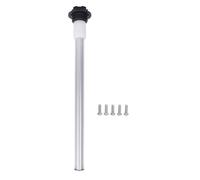 Medidor de nivel de aceite XTEVU, medidor de aceite mecánico BSP 1 1 2 Rosco compatible con ATV de camiones de yates, medidor de temperatura -40 a 85 ℃ Fit universal (450 mm)