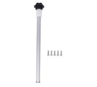 Medidor de nivel de aceite XTEVU, medidor de aceite mecánico BSP 1 1 2 Rosco compatible con ATV de camiones de yates, medidor de temperatura -40 a 85 ℃ Fit universal (500 mm)