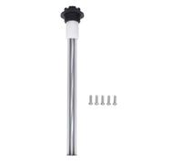 Medidor de nivel de aceite XTEVU, medidor de aceite mecánico BSP 1 1 2 Rosco compatible con ATV de camiones de yates, medidor de temperatura -40 a 85 ℃ Fit universal (400 mm)