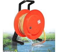 Medidor de nivel de agua 10-300 m indicador de nivel de agua subterránea con cinta de acero, sonda electrónica de profundidad de agua de pozo, sonda fija para medir profundidad