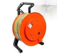 Medidor de nivel de agua de 10 a 400 m, sonda de acero inoxidable, medidor de profundidad con zumbador y voltímetro para monitoreo de depósitos