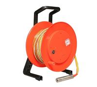 Medidor de Nivel de Agua de Pozo Profundo, Medidor de Profundidad de Agua de Pozo con sonda y cinta de acero, Luz Indicadora, Medidor de Profundidad de Agua de Pozo para Medición del Nivel ( 150m)