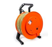 Medidor de nivel de agua de pozo profundo portátil Indicador de nivel de agua Medidor de profundidad de pozo Medidor de inmersión Profundidad 30 m 50 m 100 m 150 m 200 m 300 m (100 m de plástico)