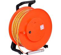 Medidor de nivel de agua portátil, sonda de acero inoxidable para pozos profundos, rango de 10 a 300 m para pozos, tanques, depósitos, energía hidroeléctrica y monitoreo de aguas subterráneas