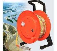 Medidor de nivel de agua, sonda de acero inoxidable para medición de profundidad de agua subterránea, pantalla de pico para lecturas precisas, ideal para monitoreo de pozos y estudios ambientales
