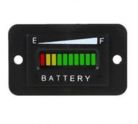 Medidor de nivel de batería ácida con identificación automática de voltaje y pantalla LED para monitoreo preciso de baterías de vehículos eléctricos (72V)