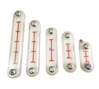 Medidor de nivel de líquido - Escala King de aceite larga con espaciado de orificios de 50-80-100-125-160 mm for una medición precisa de líquidos (1 unidad)(125mm)