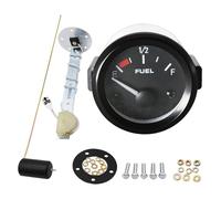 Medidor de nivel de para automóviles | Unidad de transmisor universal LED de 12 voltios 52 milímetros,Medidor de del motor | Para Camión Tanque Camión Garaje Camper Viaje Diario Viaje