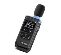 Medidor de nivel de ruido recargable de mano 30-130dB para biblioteca doméstica, medidor de decibelios digital, herramienta de medición de sonido profesional