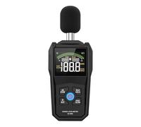 Medidor de Nivel de Sonido Digital SL720B, 30-130 dB, medidor de decibelios de Ruido, Pantalla LCD a Color, ponderación de CA, Valor máximo/mínimo, medidor de Ruido