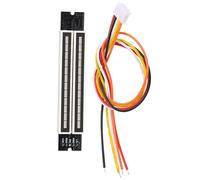 Medidor de Nivel Estéreo, Modo AGC y Alta Precisión, Indicador Profesional con Velocidad de Luz Ajustable, for Producción Musical, Actuaciones en Vivo, DJ, Audio Doméstico y Cine en Casa
