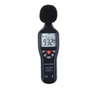 Medidor de nivel sonido digital Decibel 30dB - 130dB con función registro datos Software CD Grabador prueba ruido