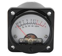 Medidor de nivel VU de 45 mm con retroiluminación, medidor de decibelios para placa de amplificador estéreo, indicador de volumen compatible con potencias de 5 W a 60 W y circuito (TS-45-WDC500UA)