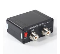 Medidor de ondas estacionarias CQV-SWR120, pantalla HD a color de 240 x 240, 120 W, FM-AM-SSB, 1,8 MHz a 54 MHz, función de alarma alta