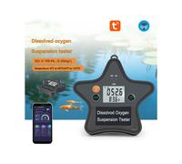 Medidor de Oxígeno Disuelto Flotante , Monitor Inteligente de Agua para Piscinas, Probador de OD, Detector de Calidad del Agua con Pantalla