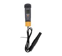 Medidor de Oxígeno Disuelto, LCD Digital Retroiluminado 2 Modos | Probador de OD Portátil para Pecera de Estanque, Mg/L y % de Saturación, Bloqueo de Datos, Interruptor de Temperatura,