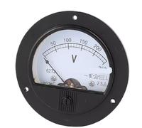 Medidor de panel analógico 62T2 CA 300 V, 250 V, 450 V y 500 V. Voltímetro analógico. Voltímetro redondo.(AC0-150V)