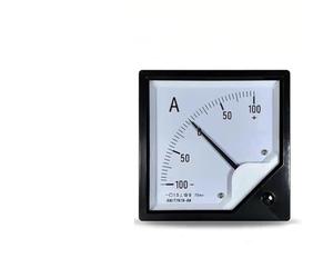 medidor de panel analógico, Indicador analógico 6C2 del voltímetro del amperímetro del panel de DC con rangos actuales de -500A a 100A(500-0-500)
