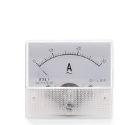 medidor de panel analógico, Mini 85L1-A Analógico AC Amperímetro Voltímetro Panel Medidor Mecánico Rango 1-500A(20A)