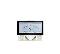 medidor de panel analógico, Rangos de voltaje múltiples del voltímetro analógico bidireccional del panel de 69C17-V DC 46x86m m(DC -400V To 400V)