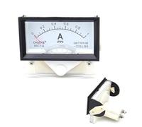 Medidor de panel de corriente analógico 85C17, amperímetro for pruebas de circuitos, medidor de amperios CC 1A-100A, 1 unidad(50A)