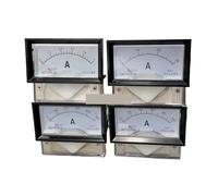 Medidor de panel de corriente analógico 85C17 CC 1A 2A 3A 5A 10A 15A 20A 30A 50A 75A 100A, amperímetro for pruebas de circuitos, 1 unidad(2A)