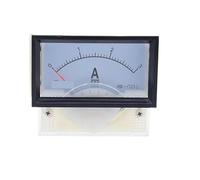Medidor de panel de corriente analógico DC 1A 2A 3A 5A 10A 15A 20A 30A 50A 75A 100A Amperímetro for prueba de circuito Medidor de amperios(100A)