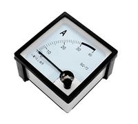 Medidor de panel SQ72-A 5A 10A 20A 30A 30/5 50/5 100/5 AC Amperímetro analógico cuadrado 72 * 72mm(15A)