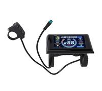 Medidor de Pantalla LCD a Color para Bicicleta Eléctrica con Amplia Pantalla de Datos y Fácil Instalación para Aventuras Al Aire Material ABS